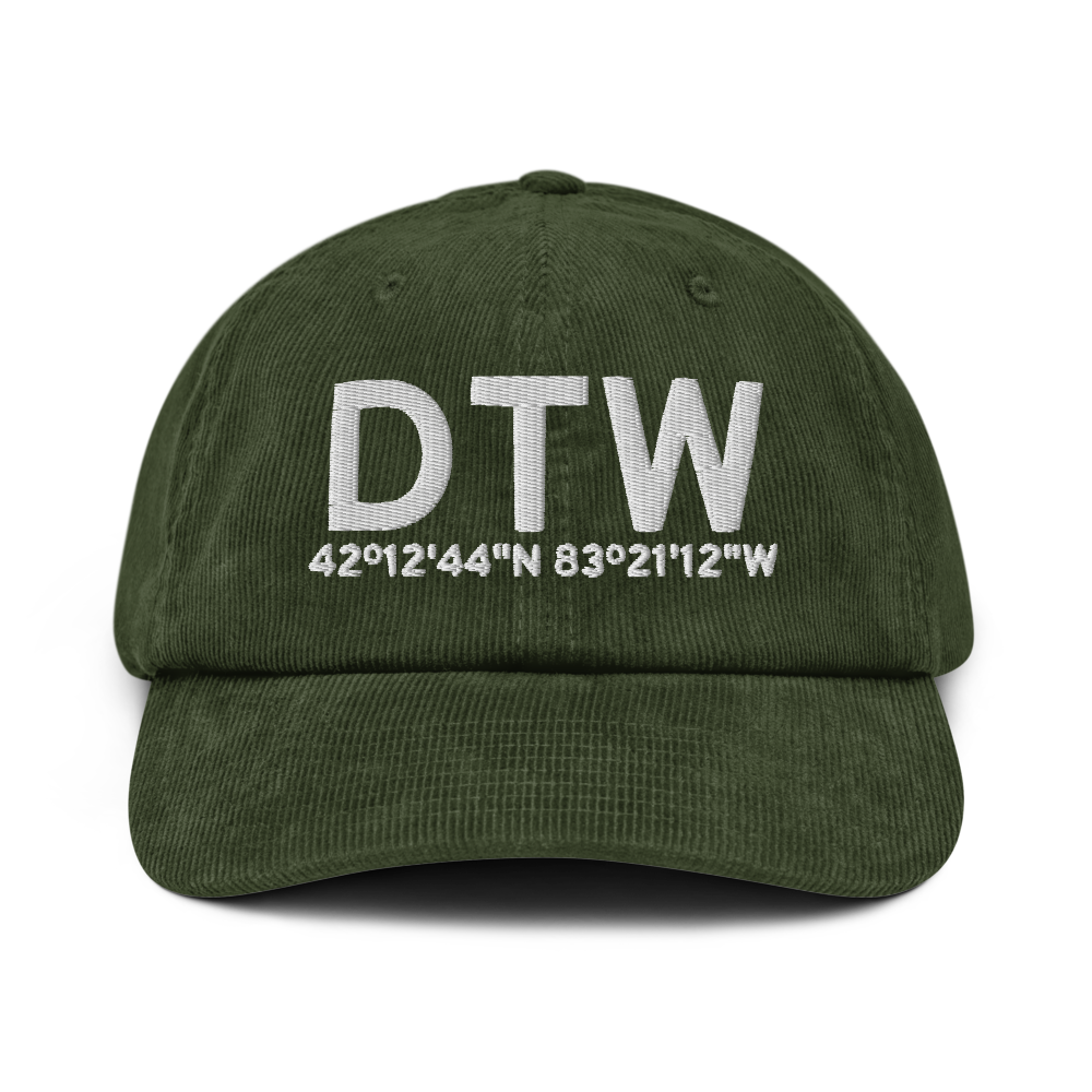 Detroit (KDTW) Airport Hat 