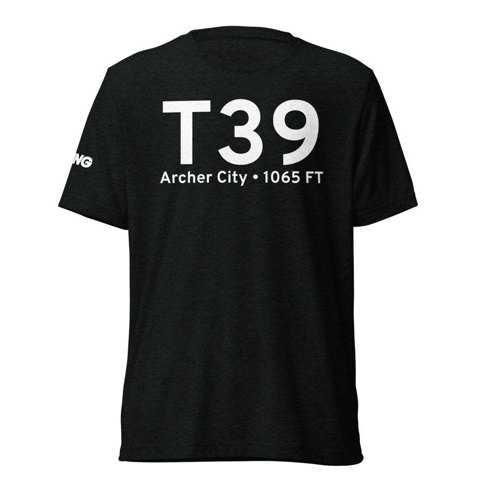 Archer City (KT39) Airport Tri-blend T-Shirt 
