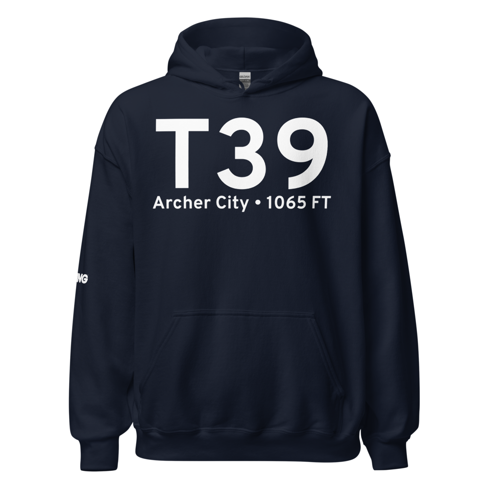 Archer City (KT39) Airport Hoodie Sweatshirt 