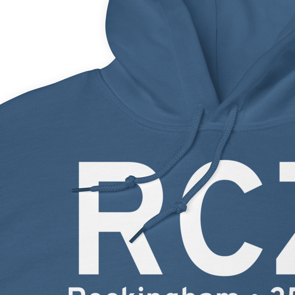 Rockingham (KRCZ) Airport Hoodie Sweatshirt 