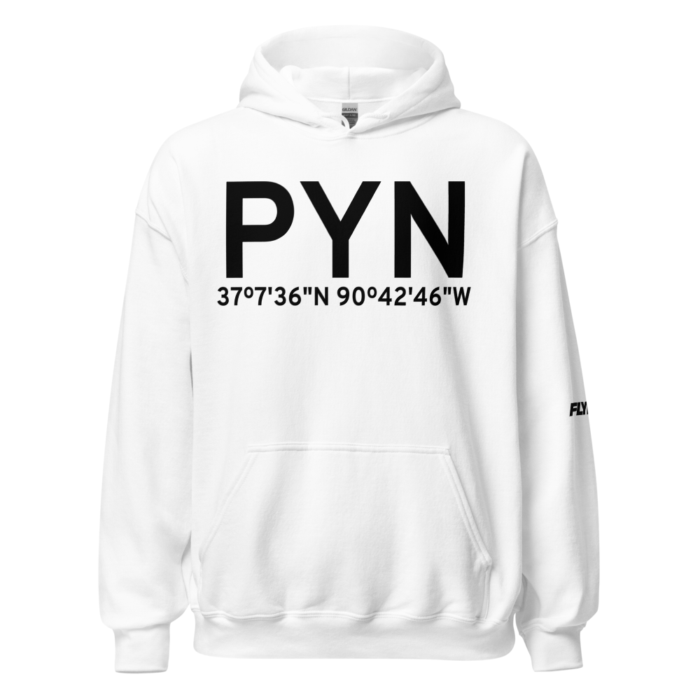 Piedmont (KPYN) Airport Hoodie Sweatshirt 