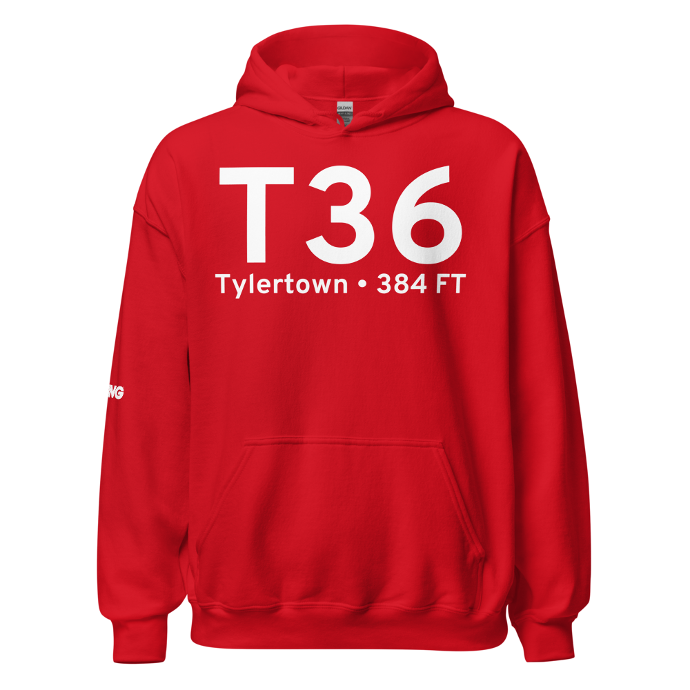 Tylertown (KT36) Airport Hoodie Sweatshirt 