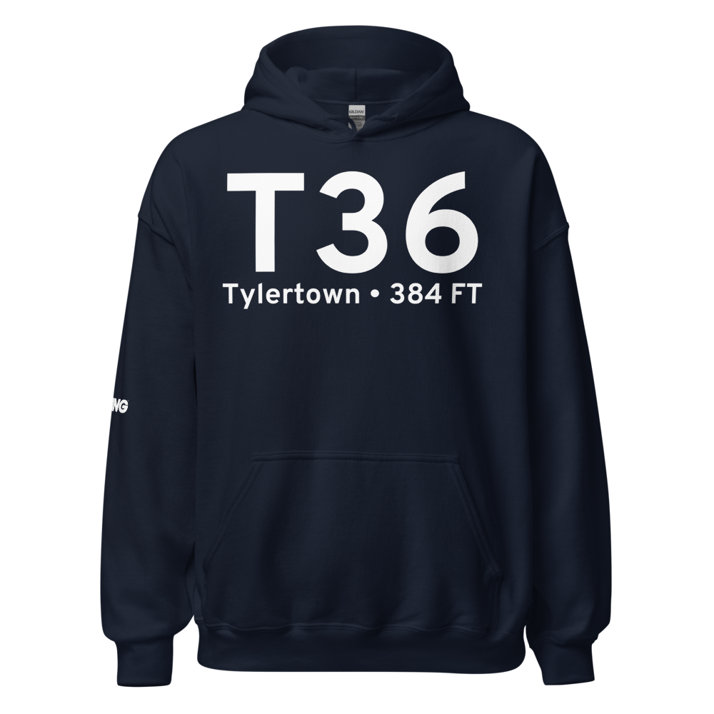 Tylertown (KT36) Airport Hoodie Sweatshirt 