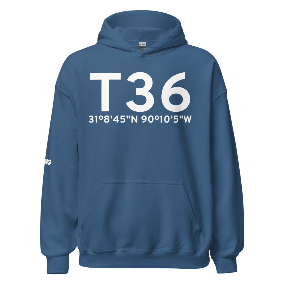 Tylertown (KT36) Airport Hoodie Sweatshirt 