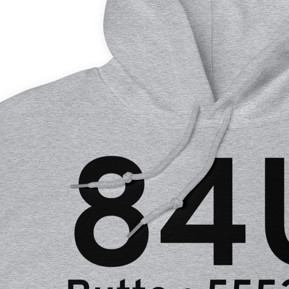 Butte (84U) Airport Hoodie Sweatshirt 
