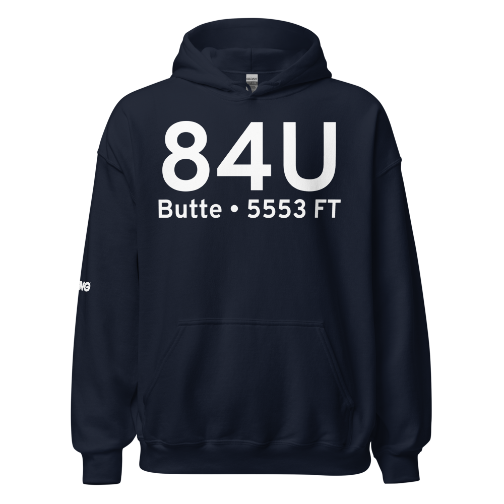 Butte (84U) Airport Hoodie Sweatshirt 