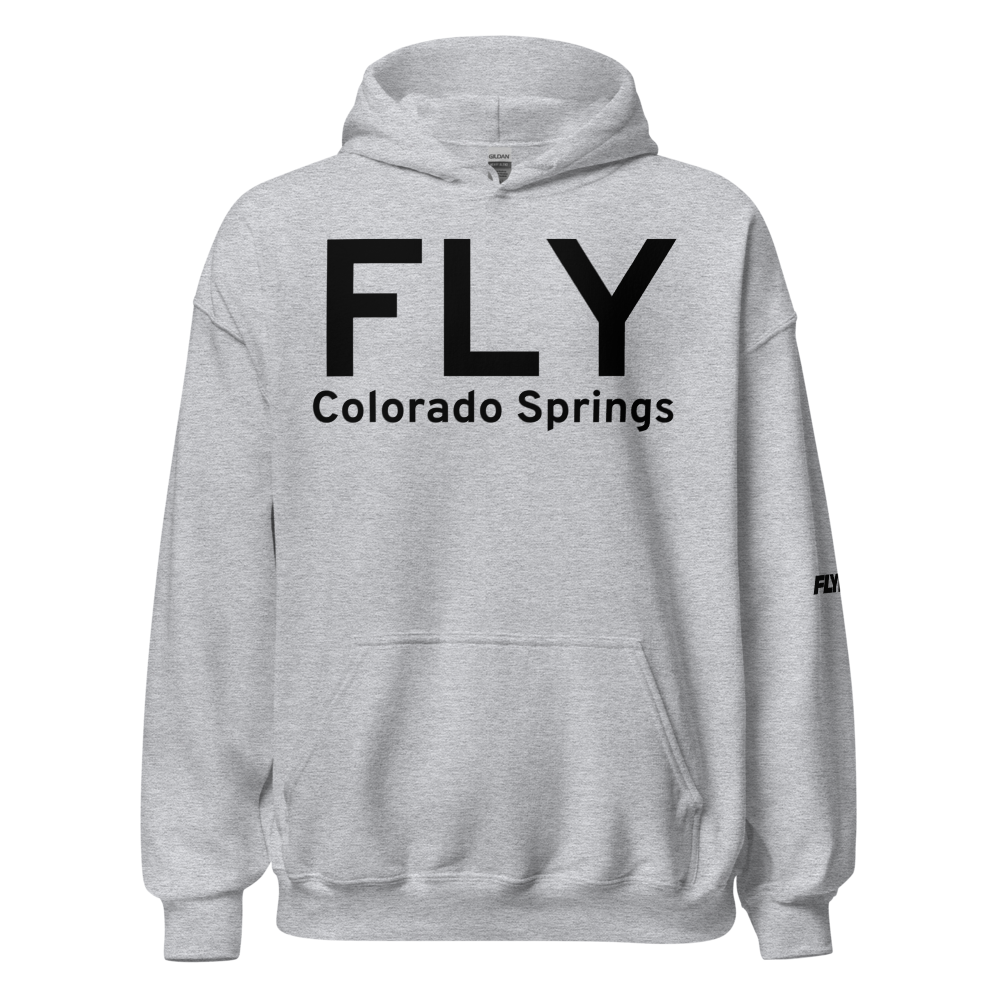 Colorado Springs (K00V) Airport Hoodie Sweatshirt 
