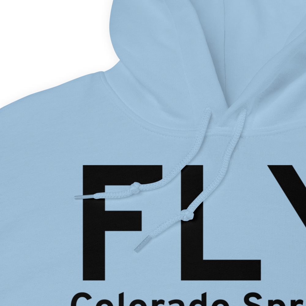 Colorado Springs (K00V) Airport Hoodie Sweatshirt 