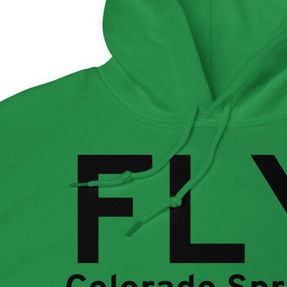 Colorado Springs (K00V) Airport Hoodie Sweatshirt 