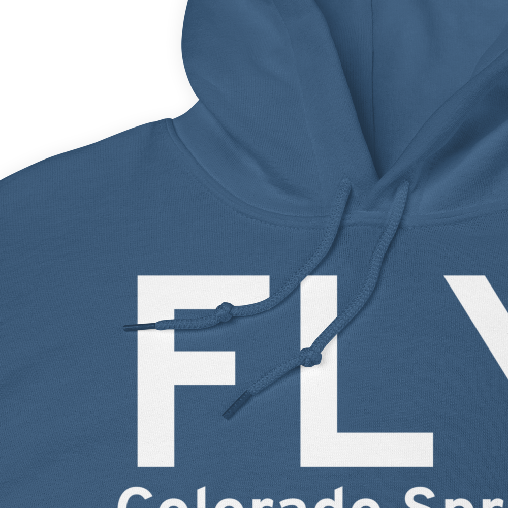 Colorado Springs (K00V) Airport Hoodie Sweatshirt 