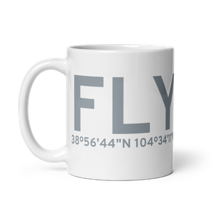 Colorado Springs (K00V) Airport Mug