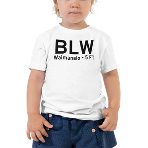 Waimanalo (BLW) Airport Toddler T-Shirt