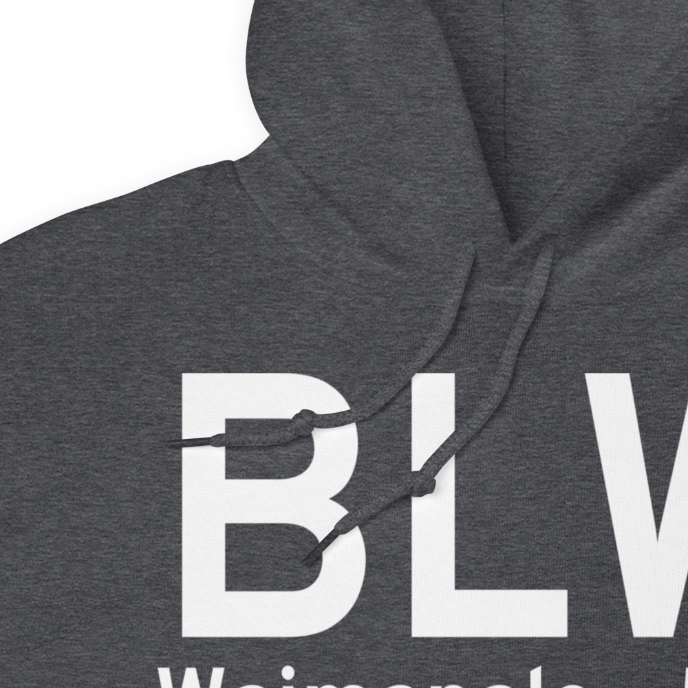 Waimanalo (BLW) Airport Hoodie Sweatshirt 