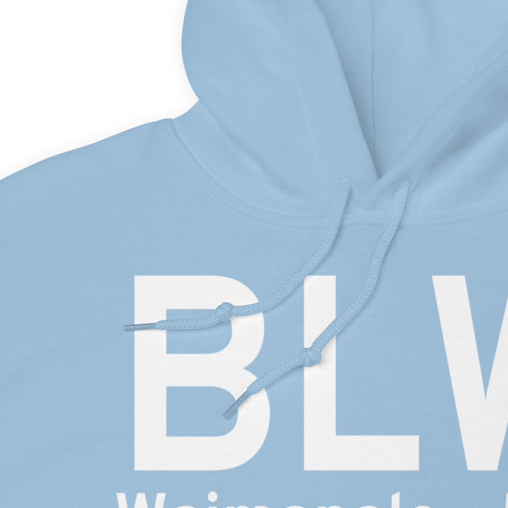 Waimanalo (BLW) Airport Hoodie Sweatshirt 
