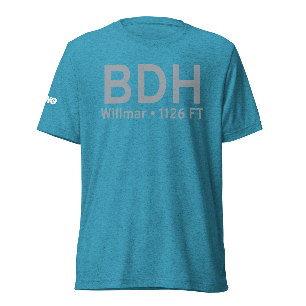 Willmar (BDH) Airport Tri-blend T-Shirt 