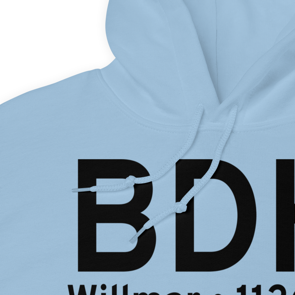 Willmar (BDH) Airport Hoodie Sweatshirt 
