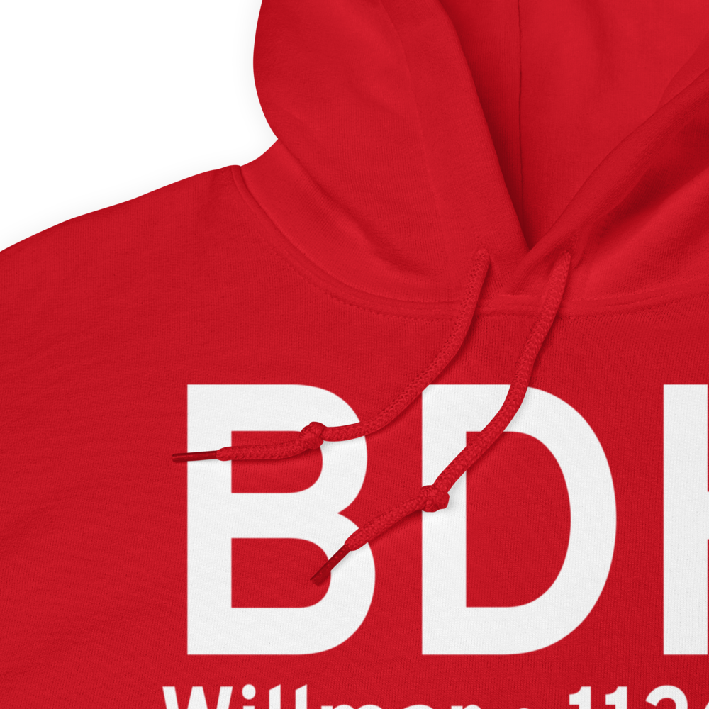 Willmar (BDH) Airport Hoodie Sweatshirt 