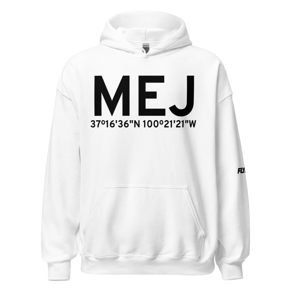 Meade (KMEJ) Airport Hoodie Sweatshirt 