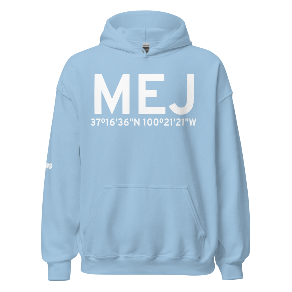 Meade (KMEJ) Airport Hoodie Sweatshirt 