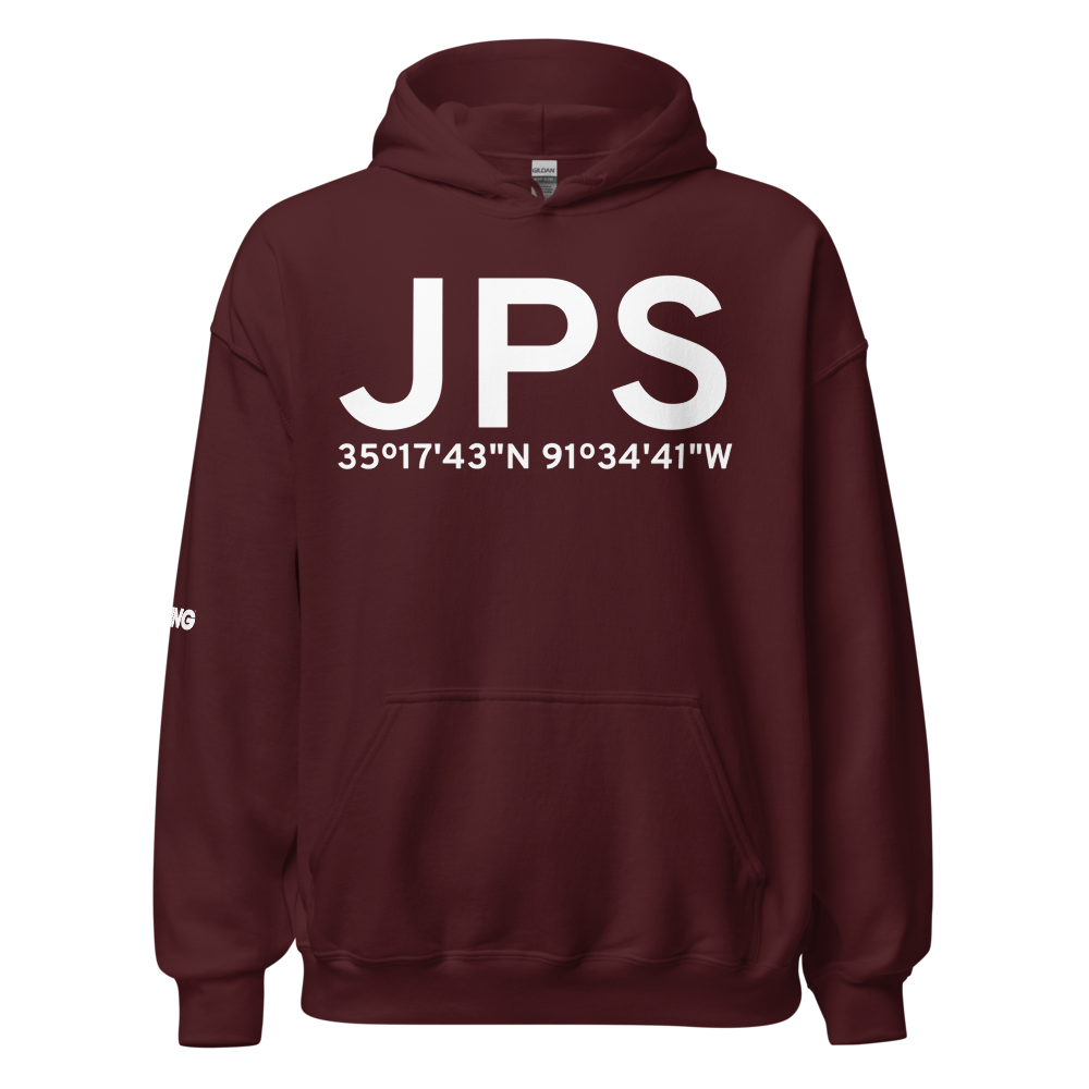 Bald Knob, AR (US-0342) Airport Hoodie Sweatshirt 