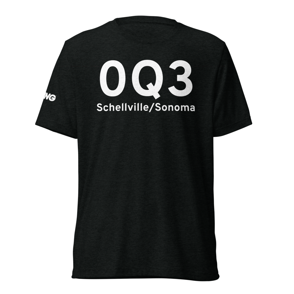 Schellville/Sonoma (0Q3) Airport Tri-blend T-Shirt 