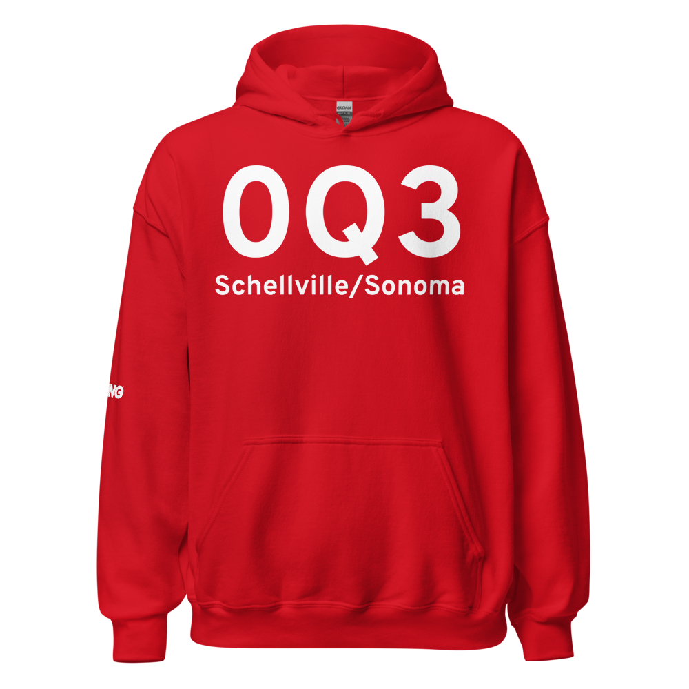 Schellville/Sonoma (0Q3) Airport Hoodie Sweatshirt 