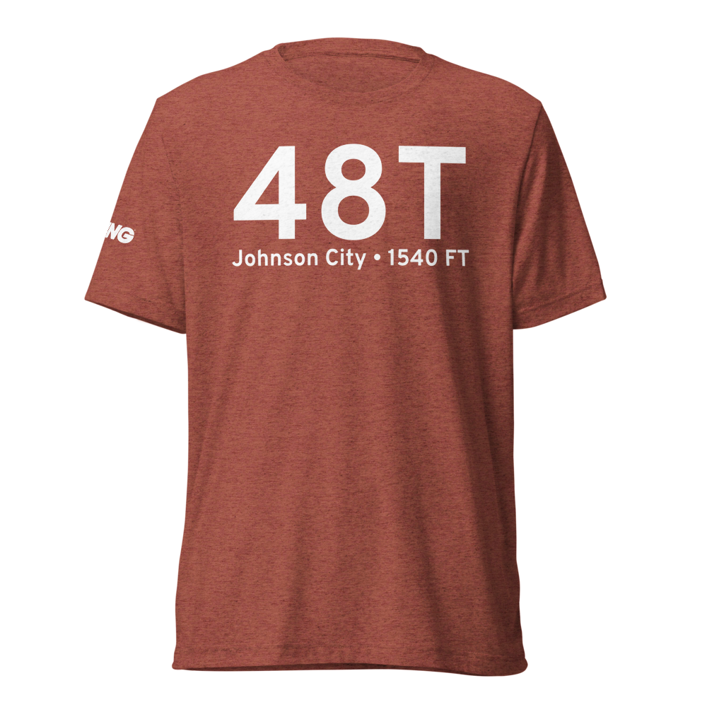 Johnson City (48T) Airport Tri-blend T-Shirt 
