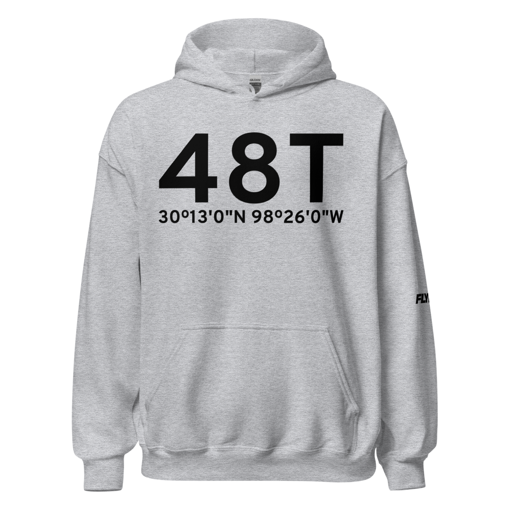 Johnson City (48T) Airport Hoodie Sweatshirt 