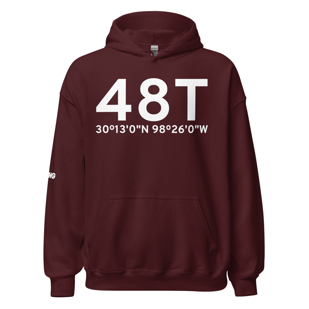 Johnson City (48T) Airport Hoodie Sweatshirt 