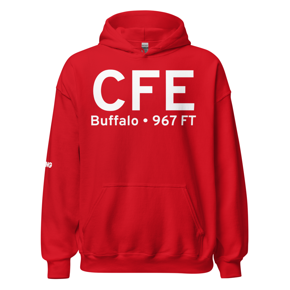Buffalo (KCFE) Airport Hoodie Sweatshirt 