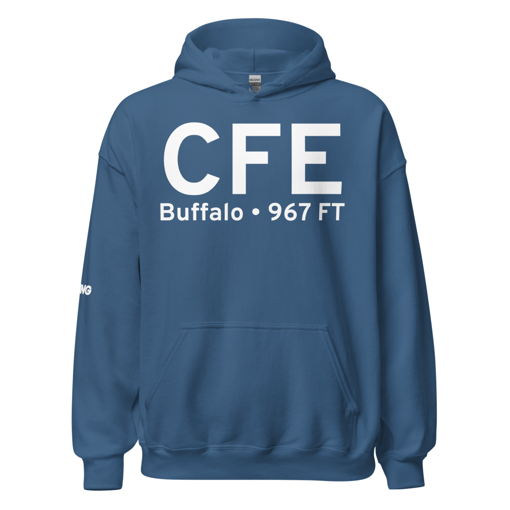 Buffalo (KCFE) Airport Hoodie Sweatshirt 