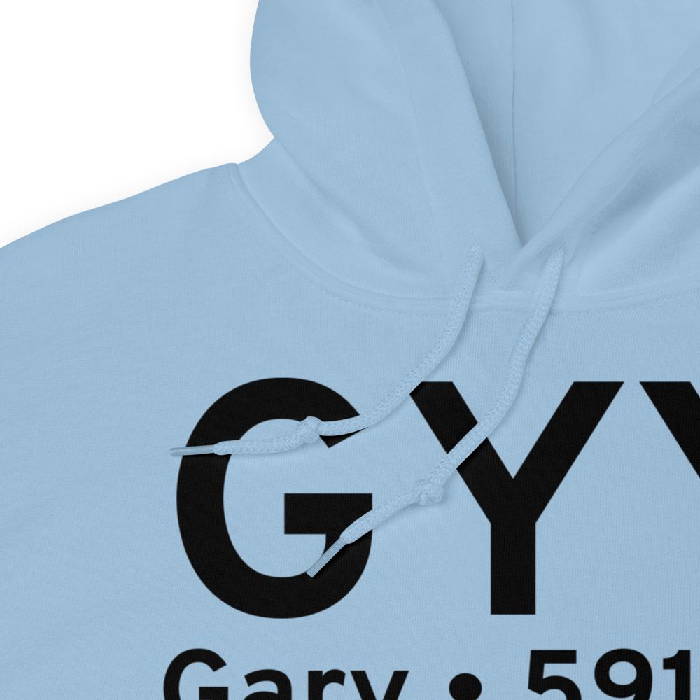 Gary (KGYY) Airport Hoodie Sweatshirt 