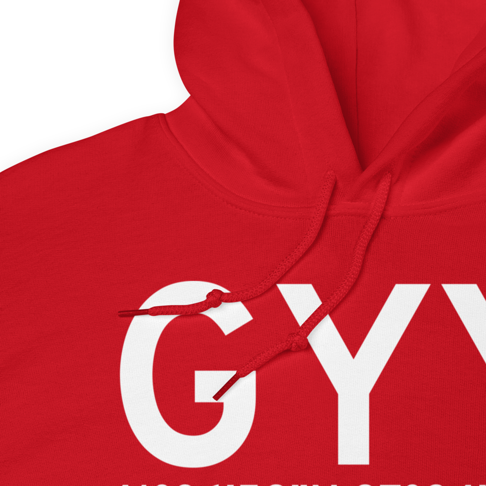 Gary (KGYY) Airport Hoodie Sweatshirt 