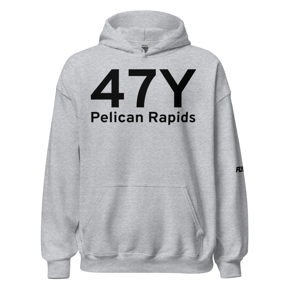 Pelican Rapids (47Y) Airport Hoodie Sweatshirt 