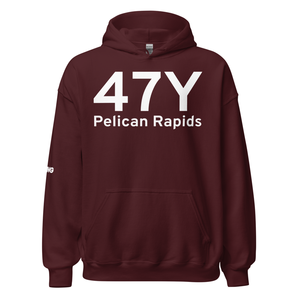 Pelican Rapids (47Y) Airport Hoodie Sweatshirt 