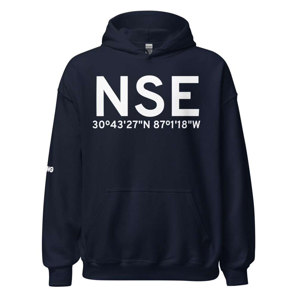 Milton (KNSE) Airport Hoodie Sweatshirt 