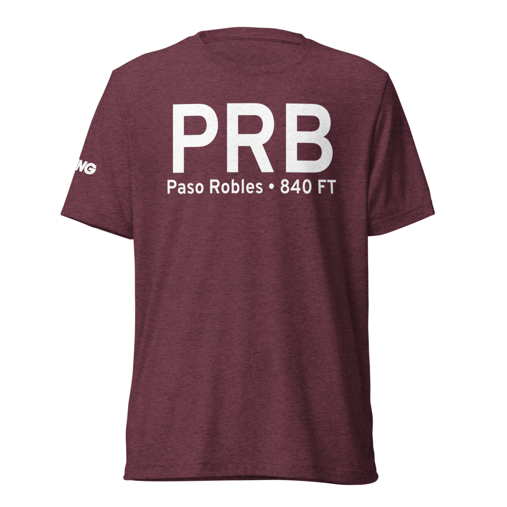 Paso Robles (KPRB) Airport Tri-blend T-Shirt 
