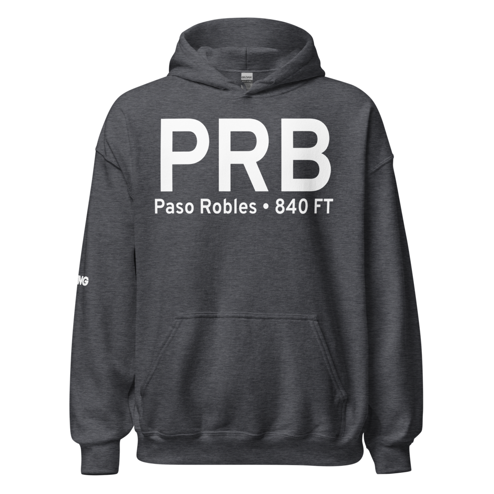 Paso Robles (KPRB) Airport Hoodie Sweatshirt 