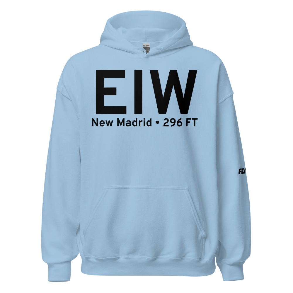 New Madrid (KEIW) Airport Hoodie Sweatshirt 