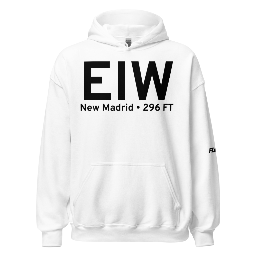 New Madrid (KEIW) Airport Hoodie Sweatshirt 