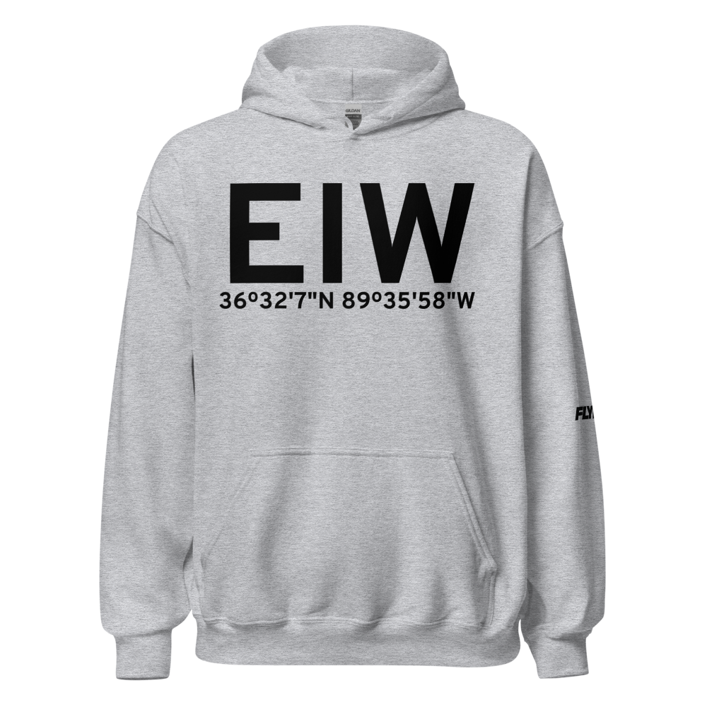 New Madrid (KEIW) Airport Hoodie Sweatshirt 