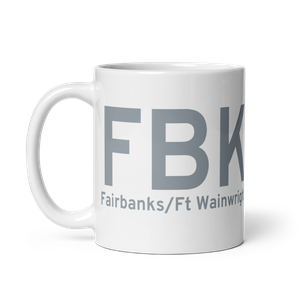 Fairbanks/Ft Wainwright (PAFB) Airport Mug