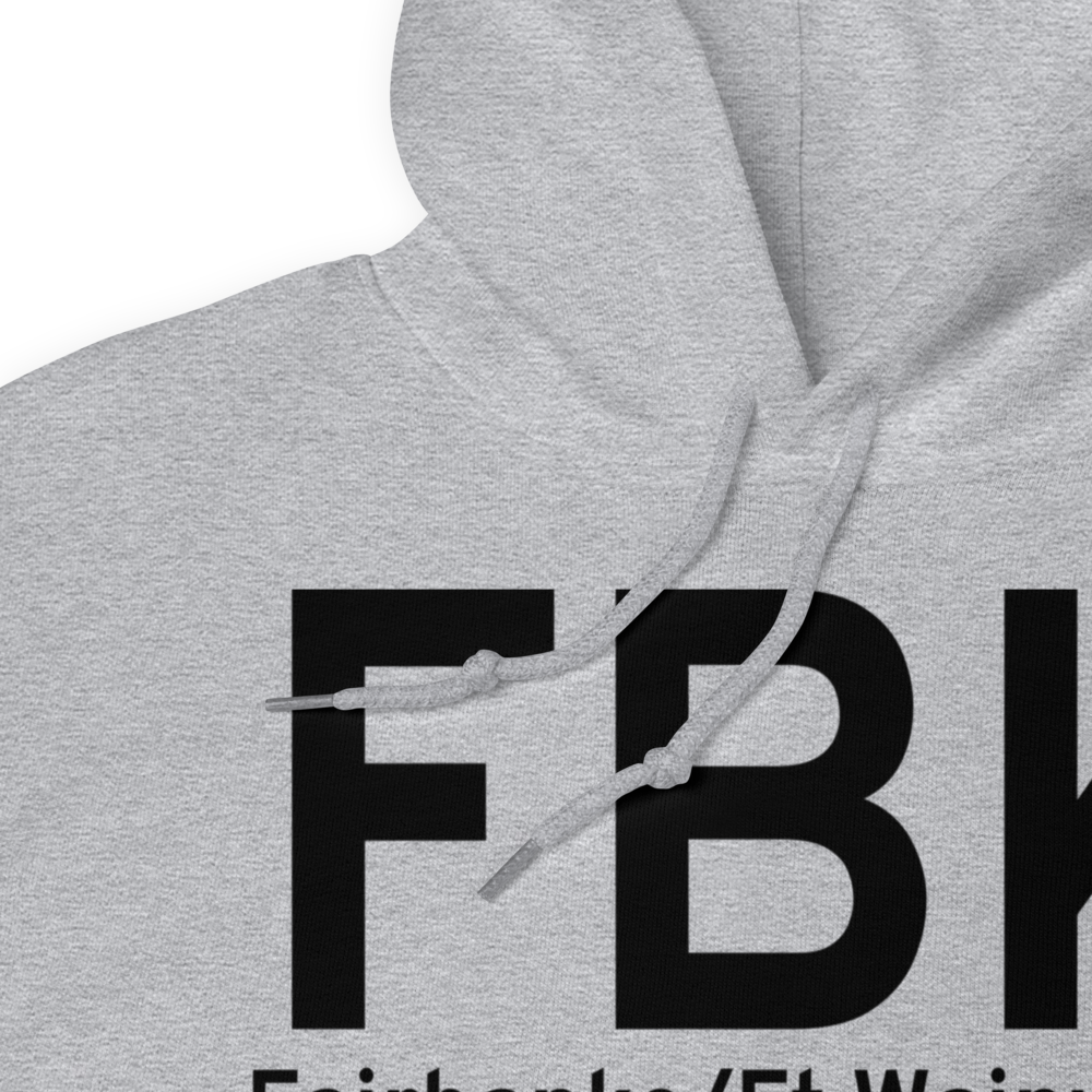 Fairbanks/Ft Wainwright (PAFB) Airport Hoodie Sweatshirt 