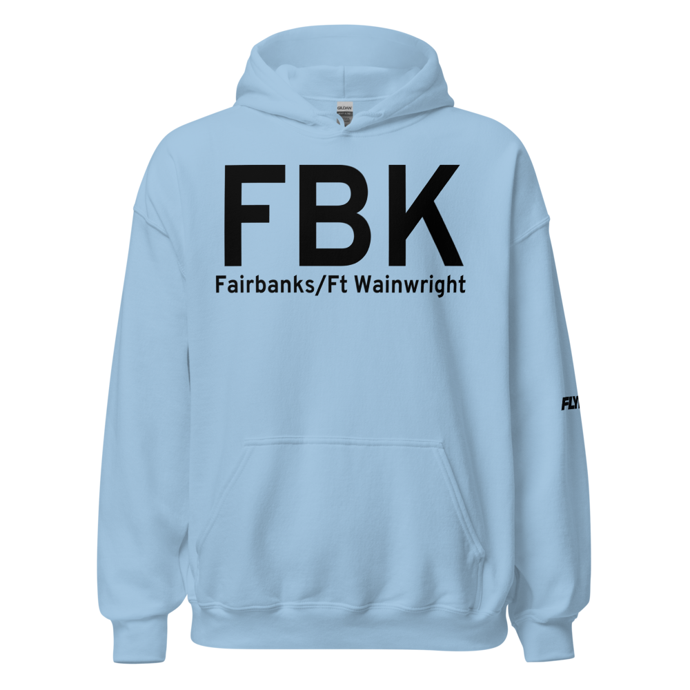 Fairbanks/Ft Wainwright (PAFB) Airport Hoodie Sweatshirt 