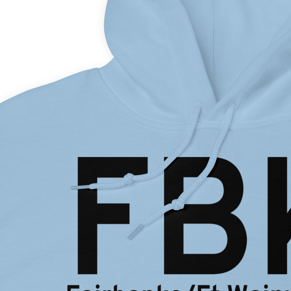 Fairbanks/Ft Wainwright (PAFB) Airport Hoodie Sweatshirt 