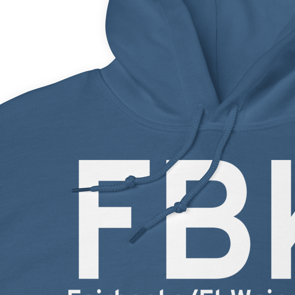 Fairbanks/Ft Wainwright (PAFB) Airport Hoodie Sweatshirt 