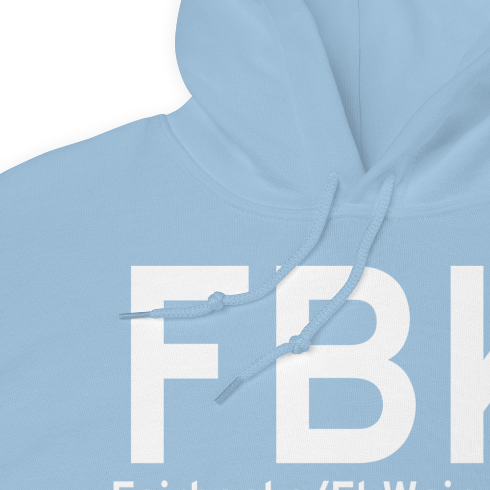 Fairbanks/Ft Wainwright (PAFB) Airport Hoodie Sweatshirt 