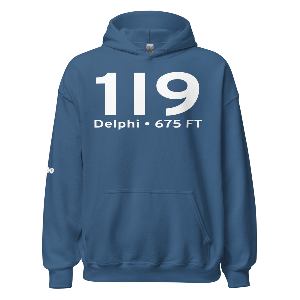 Delphi (1I9) Airport Hoodie Sweatshirt 