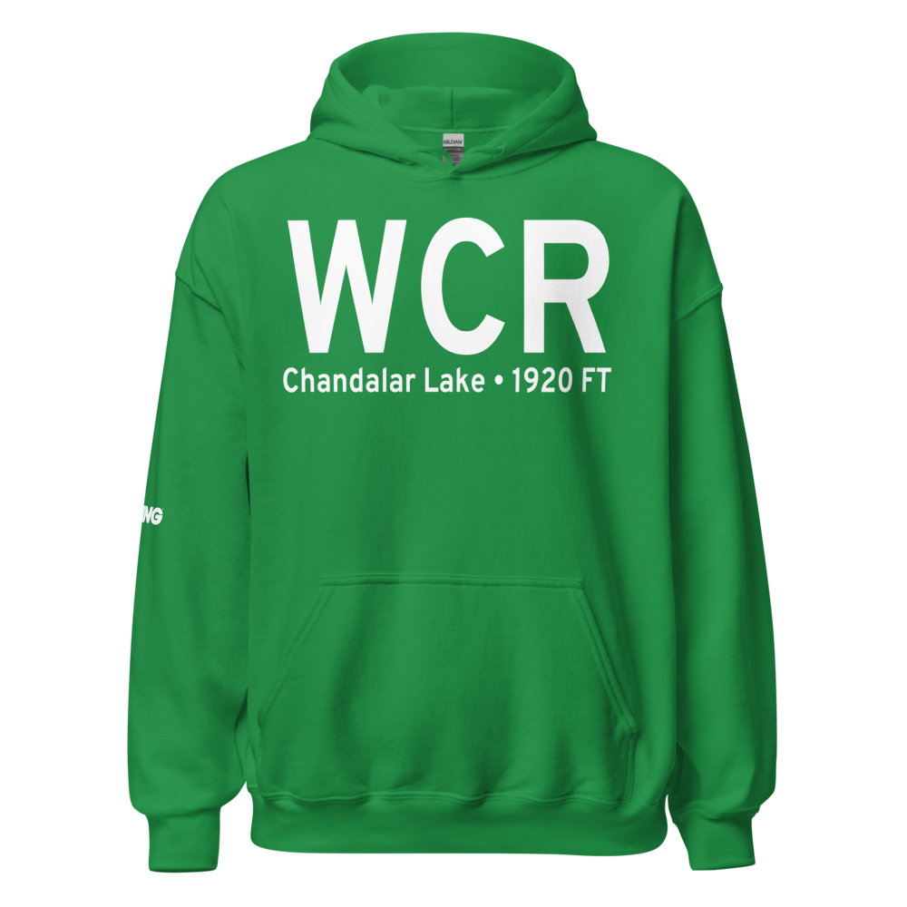 Chandalar Lake (PALR) Airport Hoodie Sweatshirt 