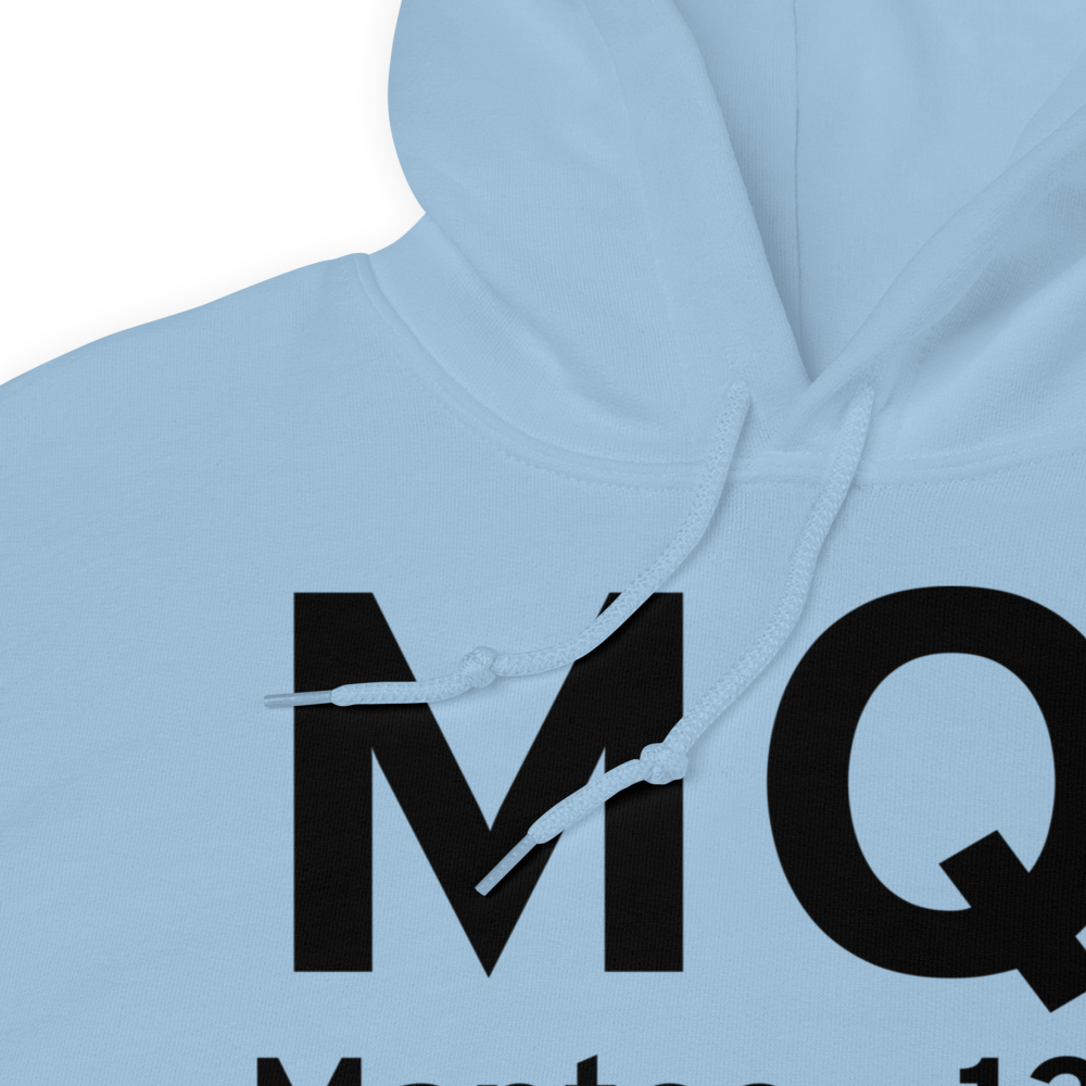 Manteo (KMQI) Airport Hoodie Sweatshirt 